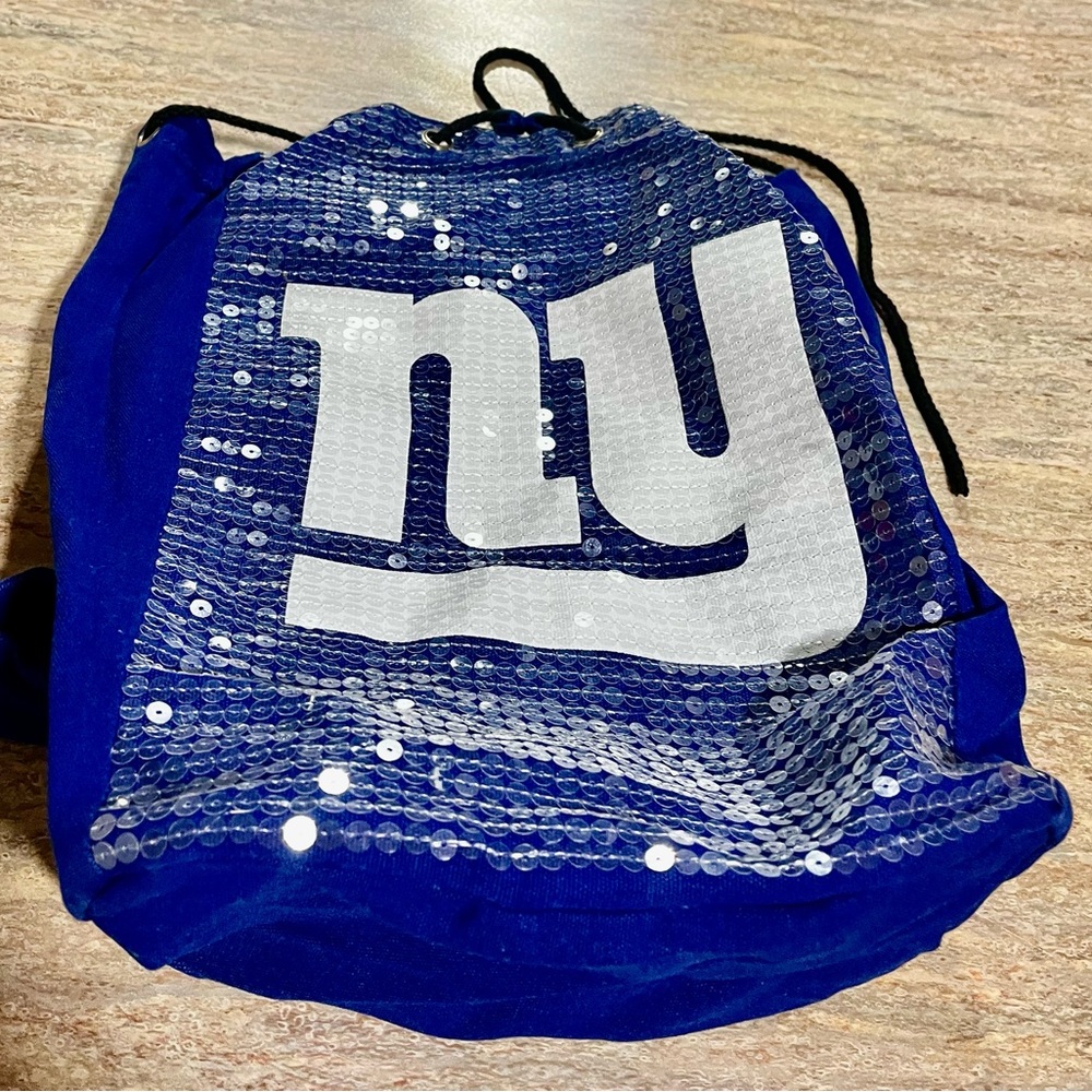 NY Giants sequined front sling bag